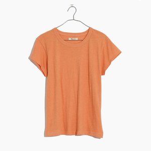 NWT Madewell Peach Tee